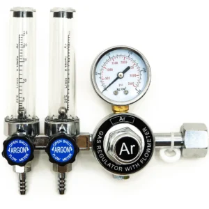 Reduzierer mit doppeltem Rotameter Ar/Co2