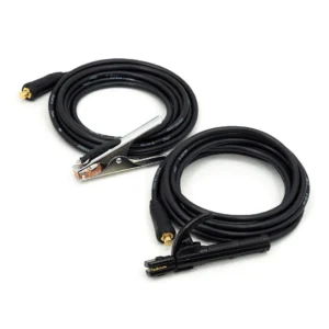 Set von Schweißkabeln MMA-Schweißkabel Elektrodenhalter + Masse