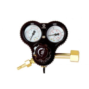 Flaschenregler AR/CO2 mit Heizung Serie 128