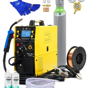 Set MAGNUM MIG 205L SCHWEIßEN LCD 200 A + FLASCHE, REDUKTOR