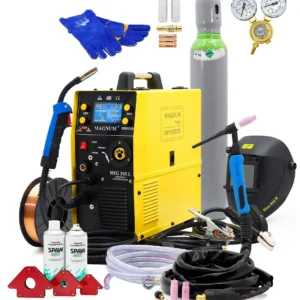 Set MAGNUM MIG 205L SCHWEIßGERÄT LCD 200 A + TIG Griff