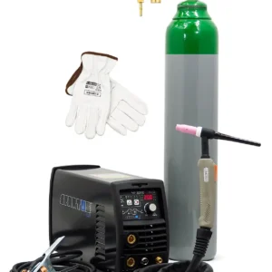 SPARTUS EasyTIG 203P DC Easy TIG HF + Flasche, Reduzierer