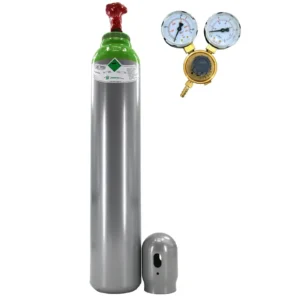 Gasflasche MIX 8l ARGON/CO2 + Mini-Druckminderer Ar/CO2