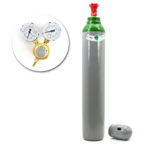 Gasflasche 8l ARGON + Mini-Druckminderer Ar/CO2