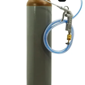 Gasflaschenset HEL + Druckminderer Ar / CO2 + Pistole
