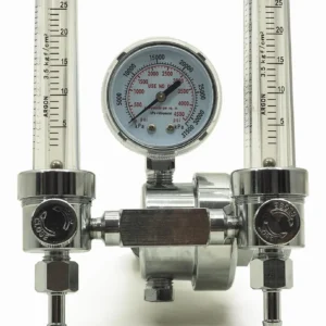 Reduzierer mit 2 Rotametern Ar/Co2 Typ Y