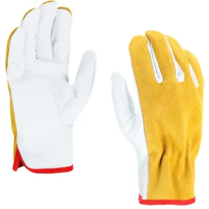 SCHWEIßERHANDSCHUHE AUS LEDER X-GOLDRIVER GRÖßE 10