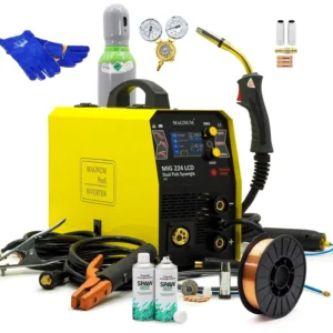 Schweißgeräteset Magnum MIG 224 DUAL PULS LCD