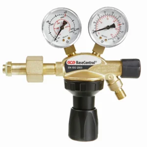 Flaschenregler GCE BaseControl Argon/CO2 mit 2 Manometern