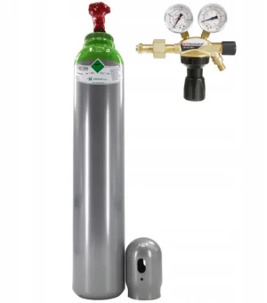 Set GASFLASCHE mit ARGON/CO2 + REDUKTOR GCE BASECONTROL Ar/CO2
