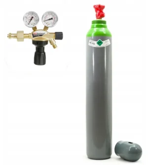 Set GASFLASCHE mit ARGON/CO2 10L + REDUKTOR GCE BASECONTROL Ar/CO2