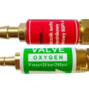 Sicherungsbrenner 1/4 RH SAUERSTOFF + 3/8 LH ACETYLEN