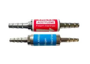 Sicherungssatz für Durchgangssicherungen 6,3mm Sauerstoff + Acetylen 8 mm
