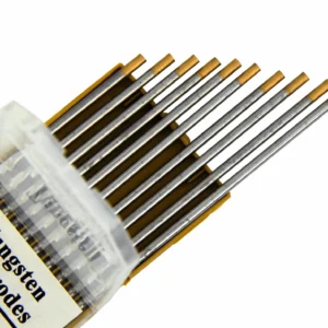 Set 10 Stück TIG Gold Elektrode 1,0 mm - 3,2 mm