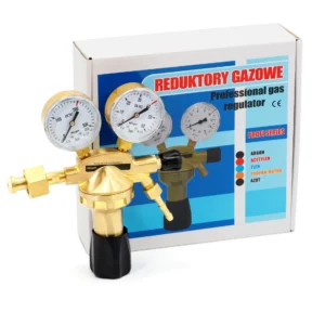 REDUZIERVENTIL FÜR STICKSTOFF PROFI 2 MANOMETER 40 BAR TYP GCE