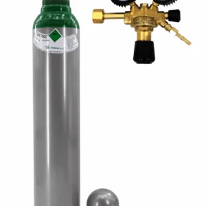Gasflasche ARGON + Reduzierer Ar / CO2
