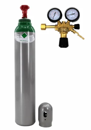 Gasflasche ARGON + Reduzierer Ar / CO2