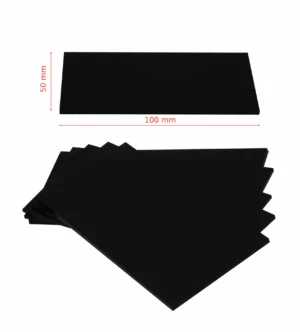5 Stück Dunkle Vorsatzscheiben Schweißmaske 100x50 mm 8-12 DIN
