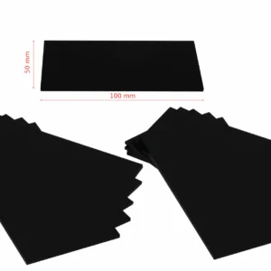 10 Stück Vorsatzscheiben Schweißhelm Dunkel 100x50 mm 8-12 DIN