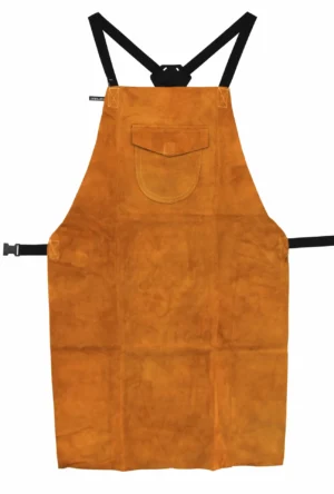 LEDER-SCHWEISSERSCHÜRZE MIT KEVLAR-GARN VON PORTWEST