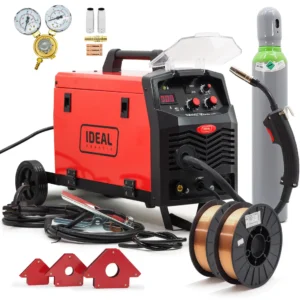 Schweißset PRAKTIK MIG 200 IGBT 200A Gasflasche Reduzierer Draht