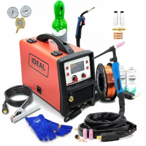 SET IDEAL EXPERT MIG 215 LCD MIG/TIG/MMA TIG-Griff