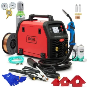 Schweißset IDEAL TECNOMIG 205 LCD SYNERGIA MMA Mini
