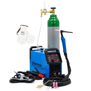 Schweißset Sherman DIGITIG 200 DC ARGON-Flasche