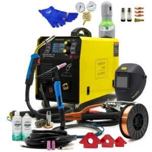 SET Magnum™ MIG/MAG LCD 4in1 Synergy DUAL PULS Inverter Schweißgerät 200A 15kg