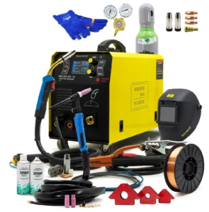 SET Magnum™ MIG/MAG LCD 4in1 Synergy DUAL PULS Inverter Schweißgerät 200A 15kg