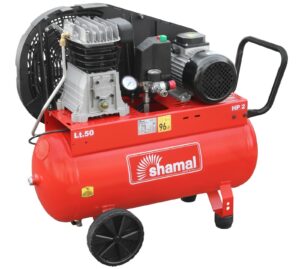 Shamal® Druckluftkompressor Kompressor 1.5kW 255l/min 50l Kessel 10 Bar 400V CT
