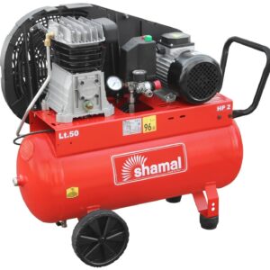 Shamal® Druckluftkompressor Kompressor 1.5kW 255l/min 50l Kessel 10 Bar 400V CT