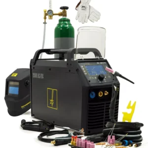 SET Spartus® ProTIG 2000 AC/DC WIG 200A AC/DC LCD Schweißgerät Pulse Schweißer Aluminium Edelstahl