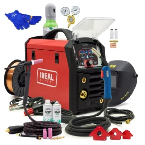 SET Ideal™ LCD MIG/MAG Schweißgerät WIG 200Amp Synergie Manual 3in1 Löten FLUX EXPERT MIG 201 LCD i