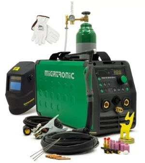 SET Migatronic™ Focus WIG 200 AC/DC Inverter Schweißgerät 200A PULS PFC Alu INOX FOCUS TIG 200
