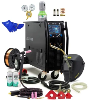 SET Spartus® EASYMIG 325 MIG/MAG 300Amp Synergia LCD Inverter Schweißgerät Synergy 400V WIG