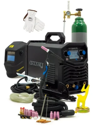 SET Spartus® EasyTIG 200P AC/DC WIG Schweißgerät Puls 200A AC/DC Schweißer Aluminium Edelstahl SPOT