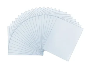 POLYCARBONAT-SCHUTZSCHEIBE PVC 68×108 / 108×68 MM