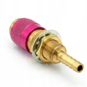 WASSER-DURCHFÜHRUNGSSCHNELLKUPPLUNG TYP R21 ROT 6/8 MM