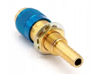 WASSER-DURCHFÜHRUNGSSCHNELLKUPPLUNG TYP R21 BLAU 6/8 MM