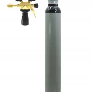 Gasflasche Stickstoff 10L 200 bar + Druckminderer Typ GCE 50 bar
