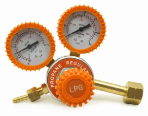 MINI-FLASCHENDRUCKMINDERER SERIE 50 – LPG (PROPAN/BUTAN) – MIT 2 MANOMETERN