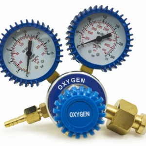 MINI-FLASCHENDRUCKMINDERER SERIE 50 – SAUERSTOFF – MIT 2 MANOMETERN