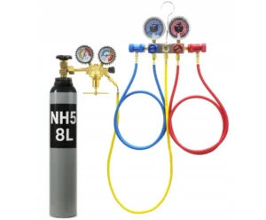 DICHTHEITSPRÜFSET FÜR KLIMAANLAGEN R1234YF – NH5 8L – STICKSTOFF/WASSERSTOFF – DRUCKMINDERER 40 BAR