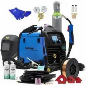 SHERMAN DIGIMIG 203L SWIFT 3in1 Set – MIG/MAG, TIG DC, MMA Synergie Schweißgerät 200A