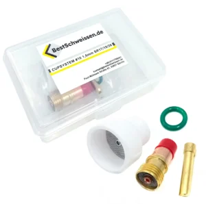 CUPSYSTEM TIG-SET SR 17/18/26 LINSE DÜSE NR. 10–16 BS.DE