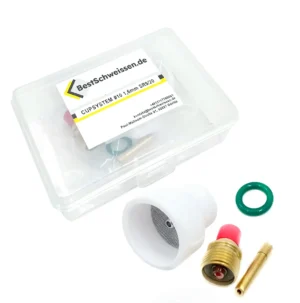 CUPSYSTEM TIG-SET SR 9/20 LINSE DÜSE NR. 10–16 BS.DE