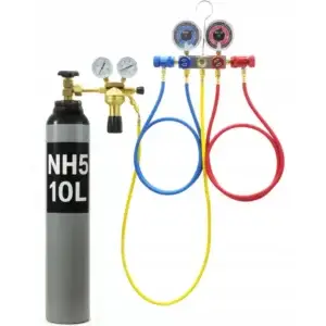 DICHTHEITSPRÜFSET FÜR KLIMAANLAGEN R1234YF NH5 10L DRUCKMINDERER STICKSTOFF GCE