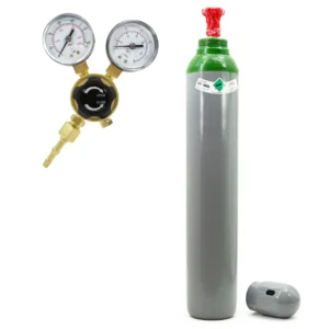 SET: ARGON-Gasflasche 10L + MINI Druckminderer Ar/CO₂ – BestSchweissen.de