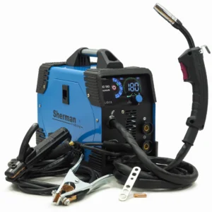SCHWEISSGERÄT Sherman MIG 180 Easywork 180A 230V – HALBAUTOMAT MIG/MAG, MMA, TIG Lift